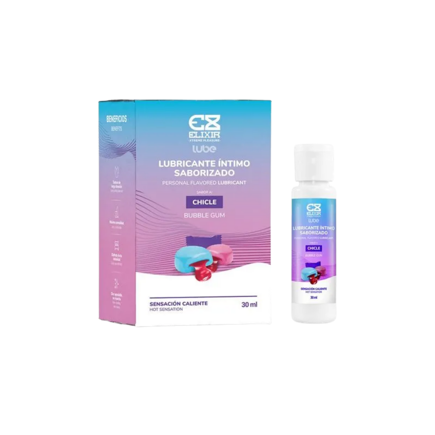 Lubricante Íntimo Elixir Chicle 30 ml