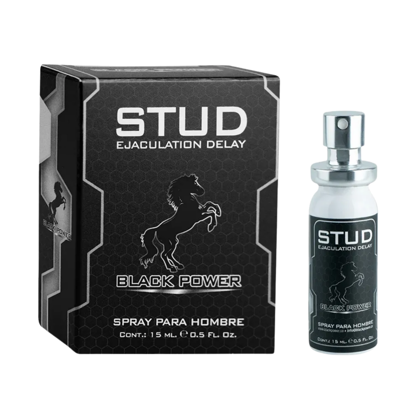 Retardante Stud Black Power Spray 15 ml