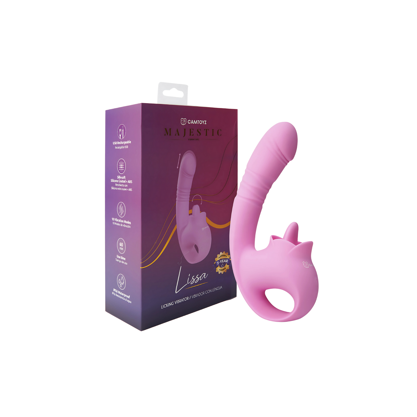 Vibrador Lissa Camtoyz