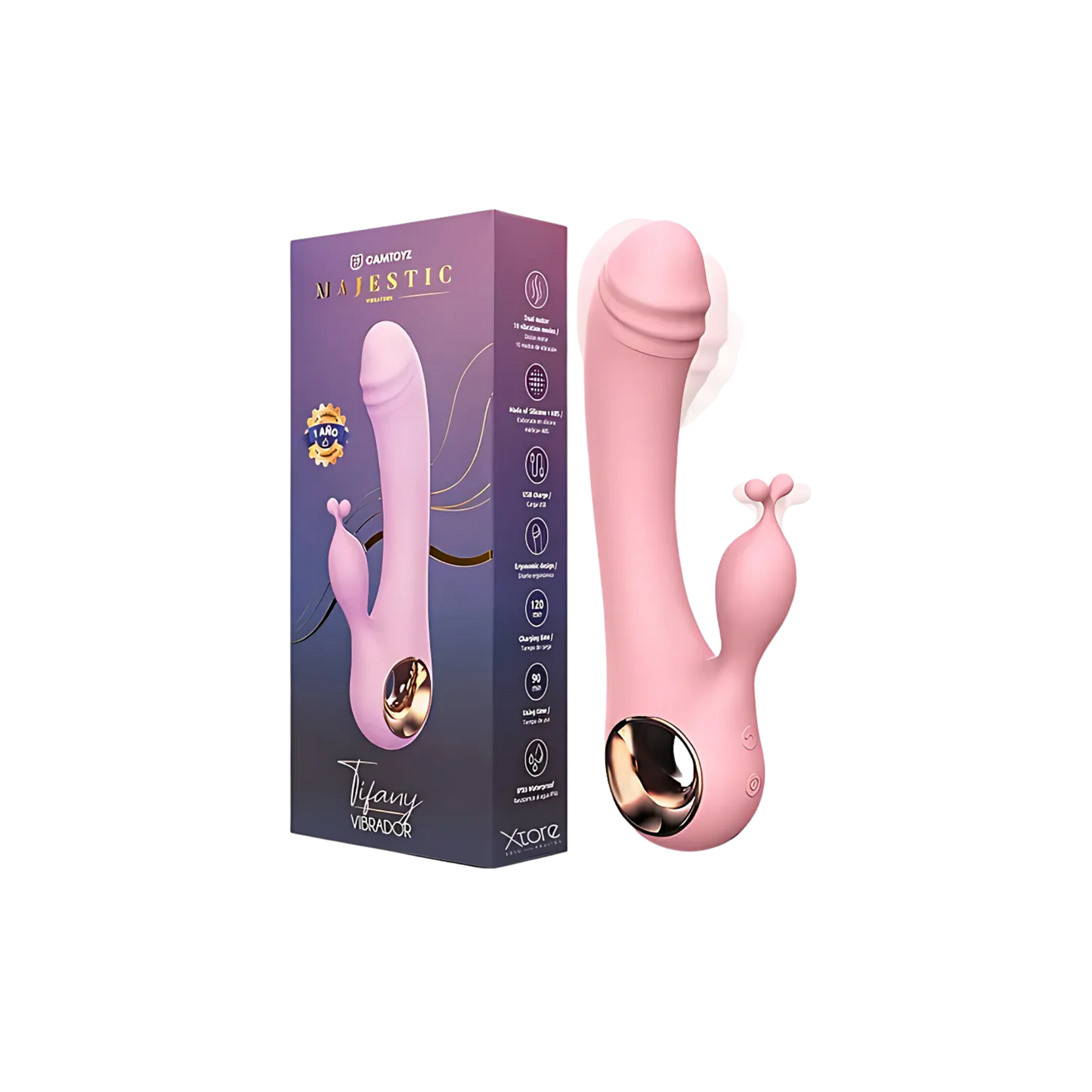 Vibrador Doble Tifany Camtoyz