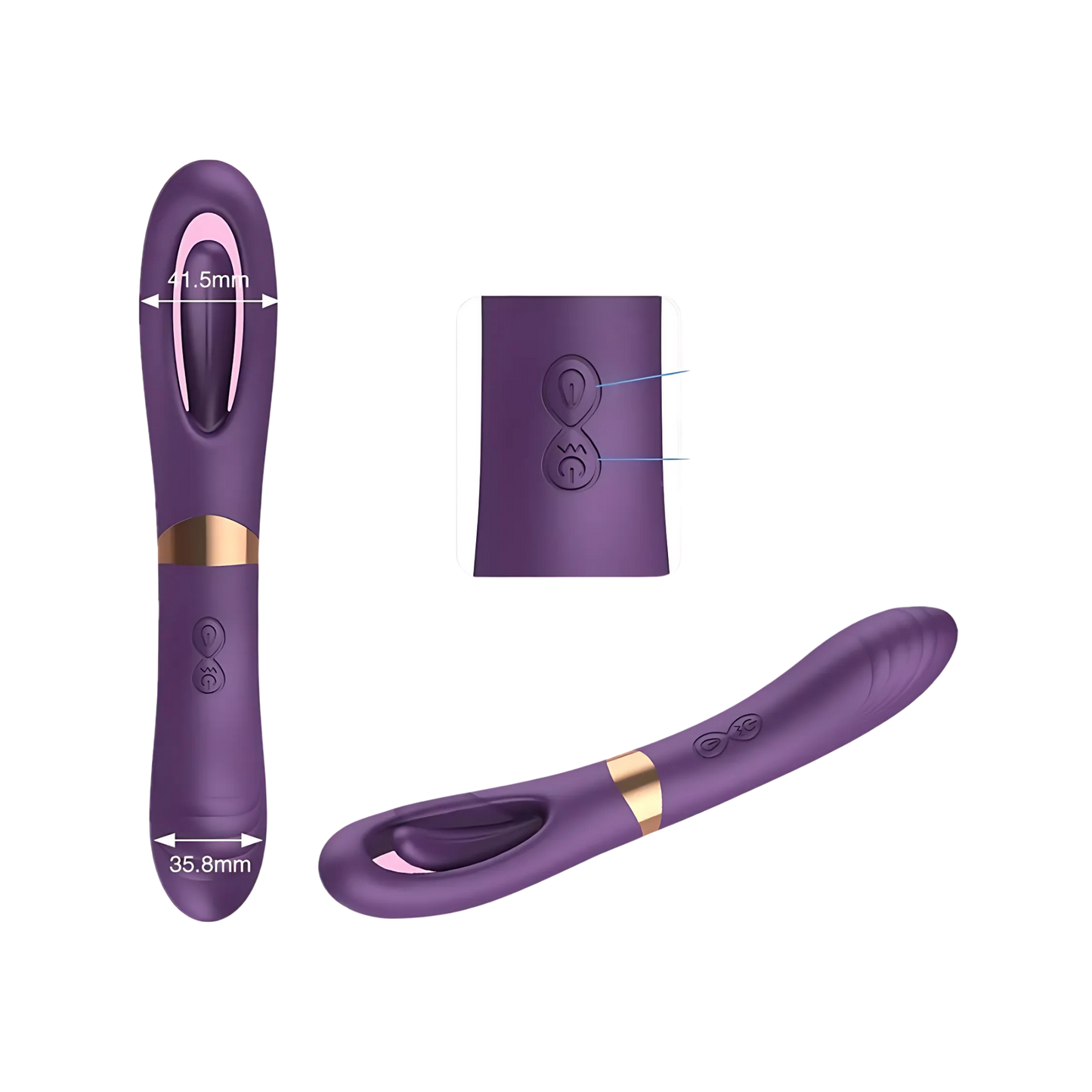 Vibrador de Movimiento Lisa Flicker