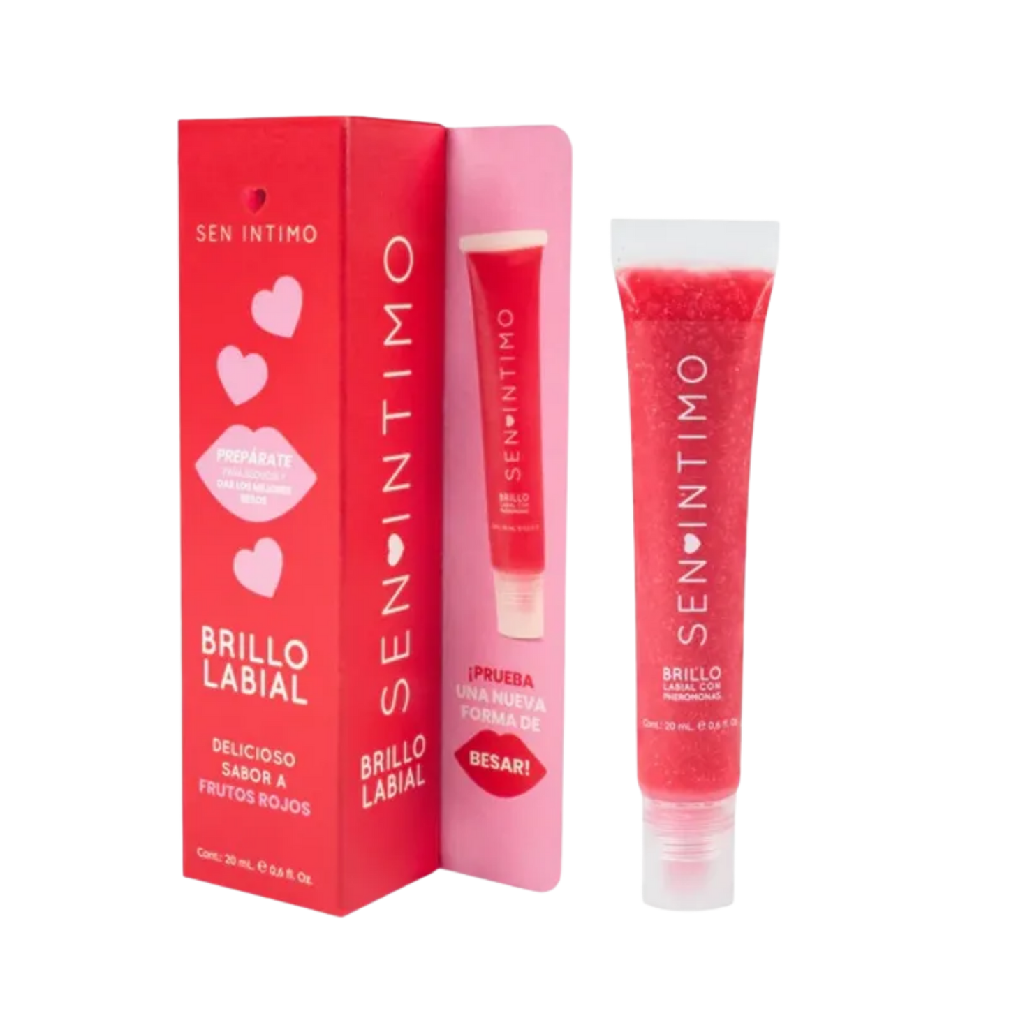 Brillo Labial Frutos Rojos Sen Íntimo