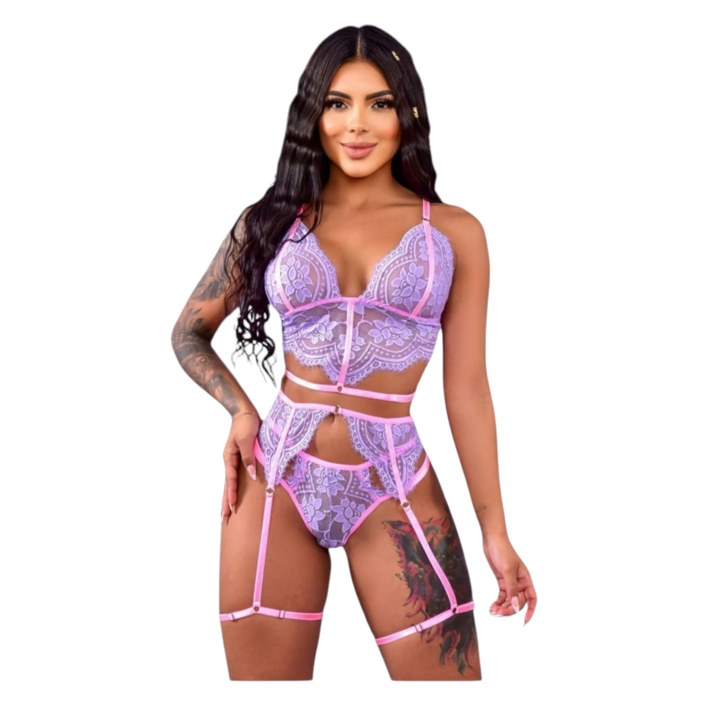 Conjunto Flor de Lavanda
