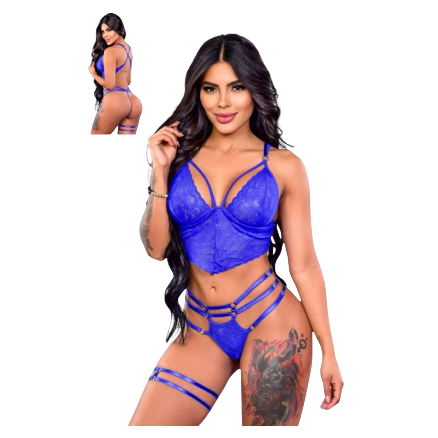 Conjunto Azul Cobalto