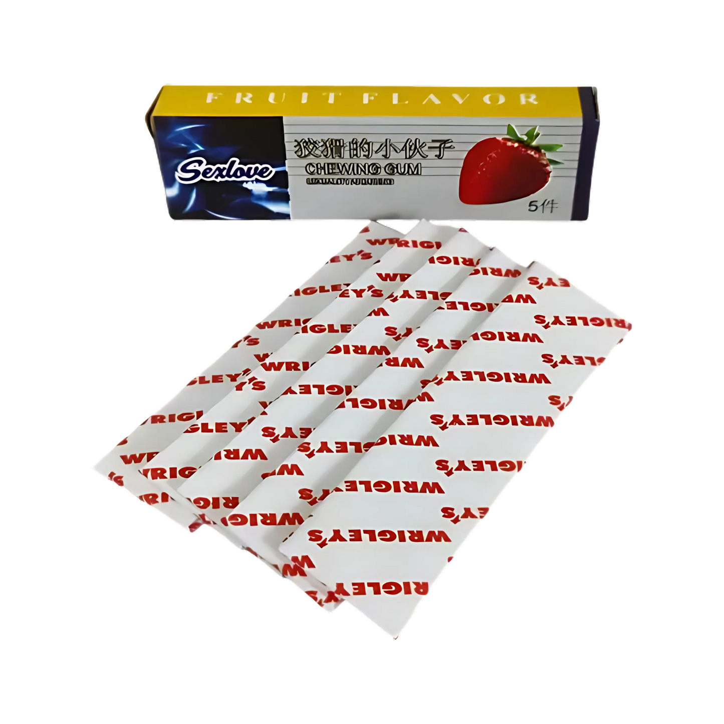 Chicle Estimulante Femenio Fresa