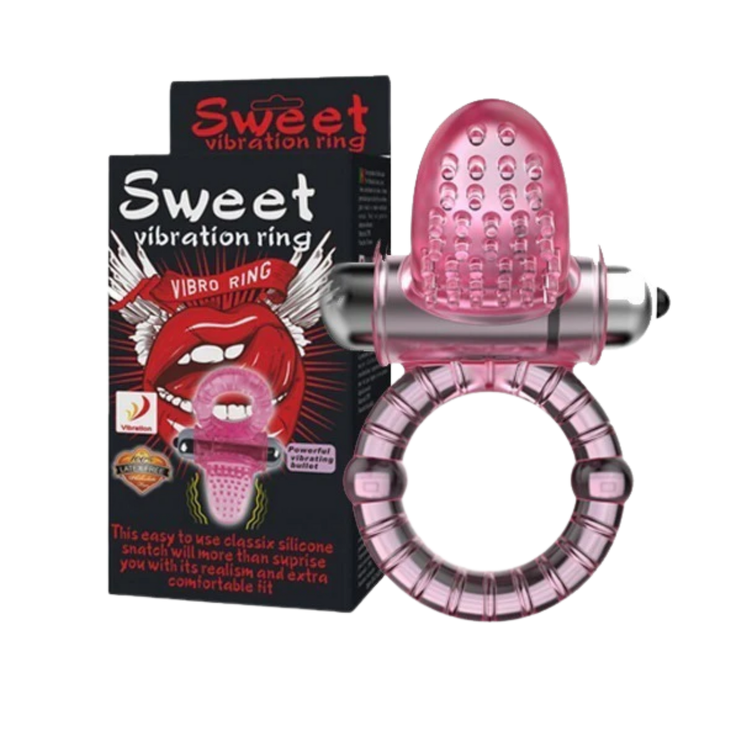 Anillo Vibrador Sweet Love Lengua