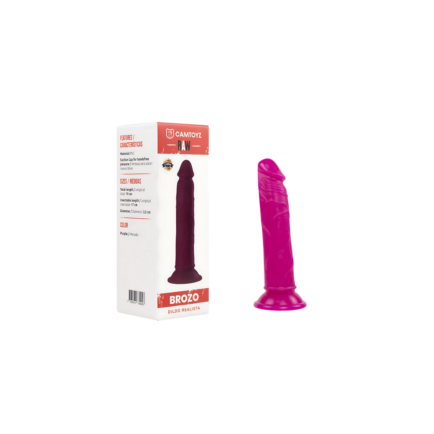 Dildo Realista Brozo