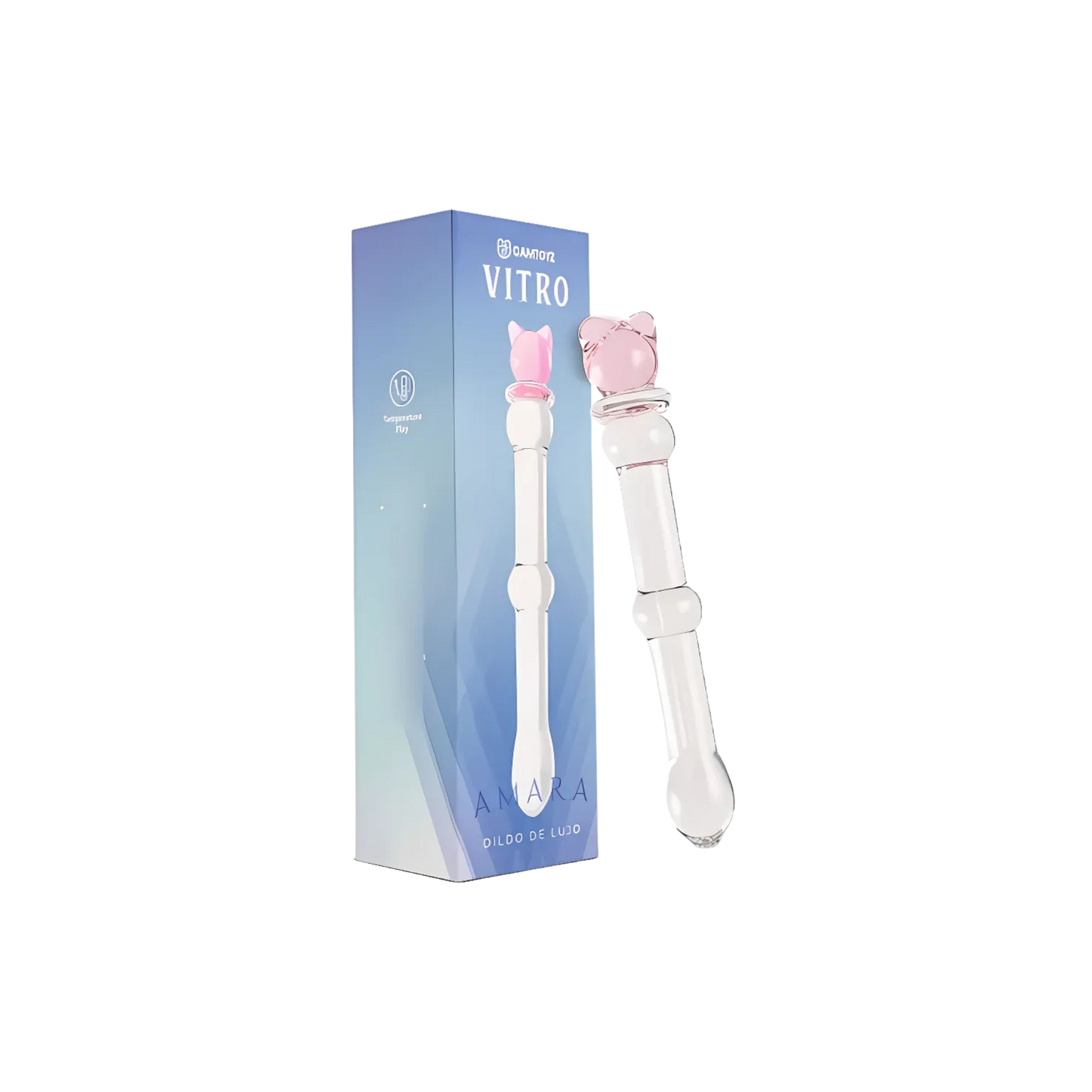 Dildo de Vidrio Vitro Arabel Oso