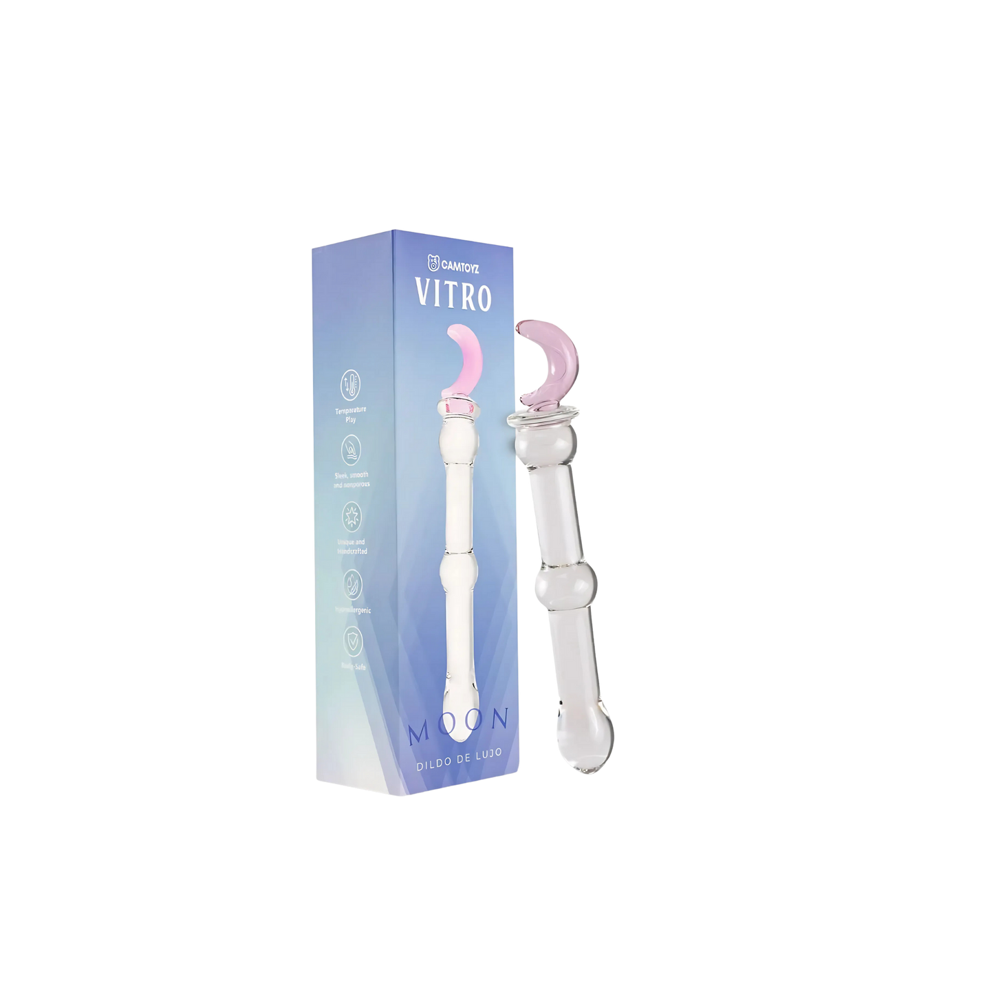 Dildo de Vidrio Vitro Arabel Luna