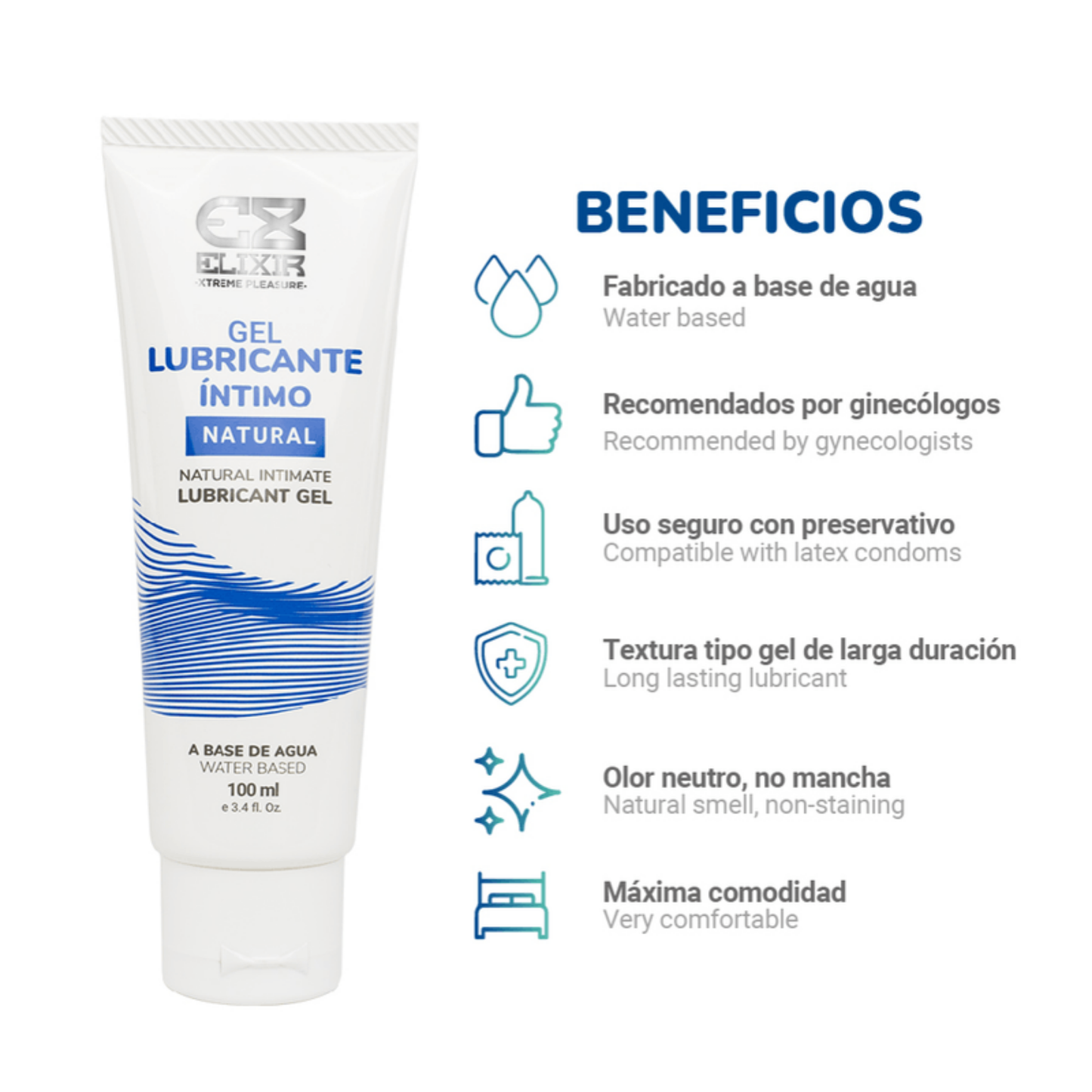 Lubricante Íntimo Neutro Elixir