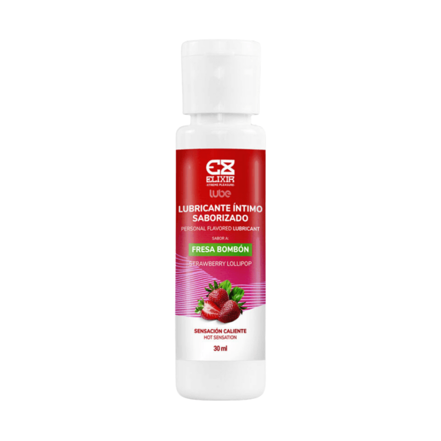 Lubricante Íntimo Elixir Fresa Bombón 30 ml