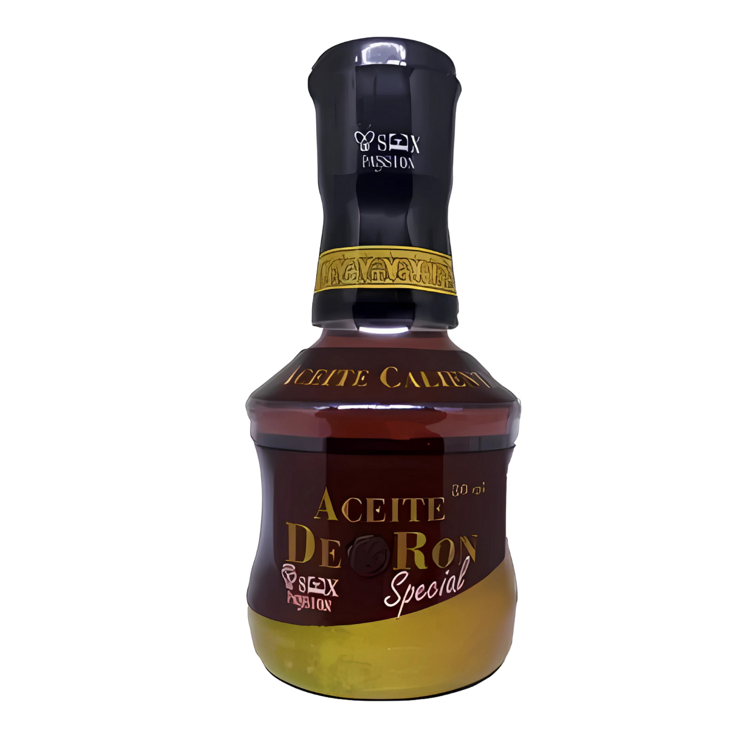 Aceite Caliente Comestible Sabor Licor 80 ml