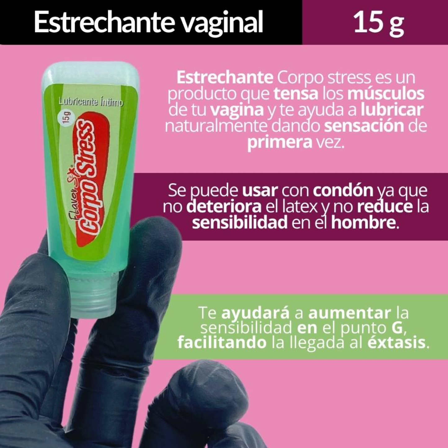 Gel Estrechante Íntimo Corpo Stress
