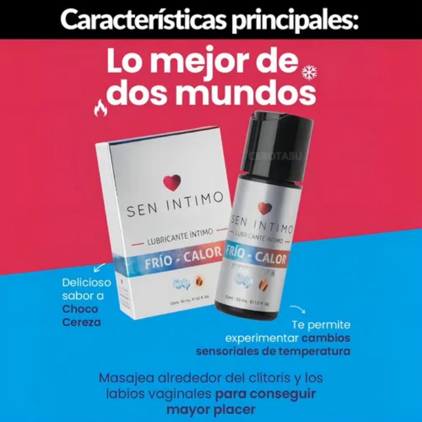 Multiorgasmos Frío Calor Sen Íntimo 30 ml