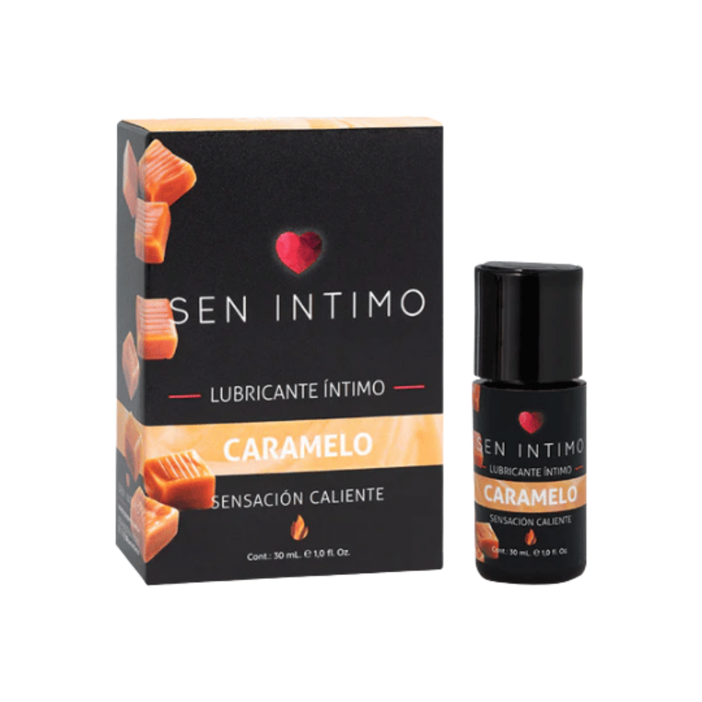 Lubricante Caliente Caramelo Sen Intimo 30 ml