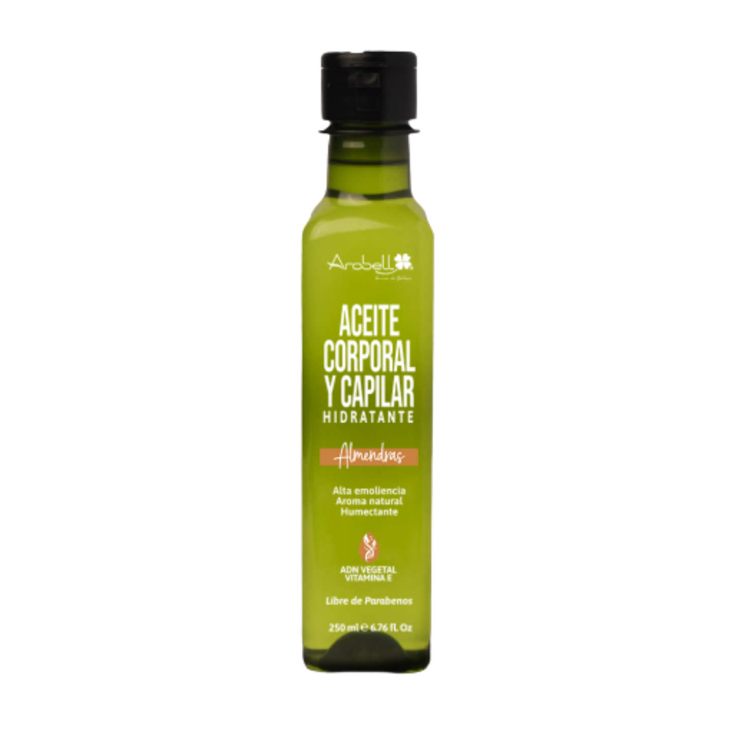 Aceite Corporal Multifuncional Arobell Masajes y Cuidado Capilar 250 ml