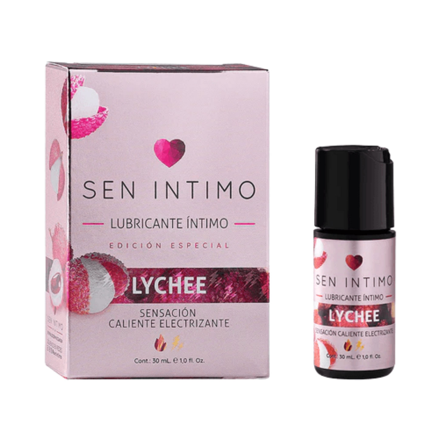 Lubricante Electrizante Lychee Sen Intimo 30 ml