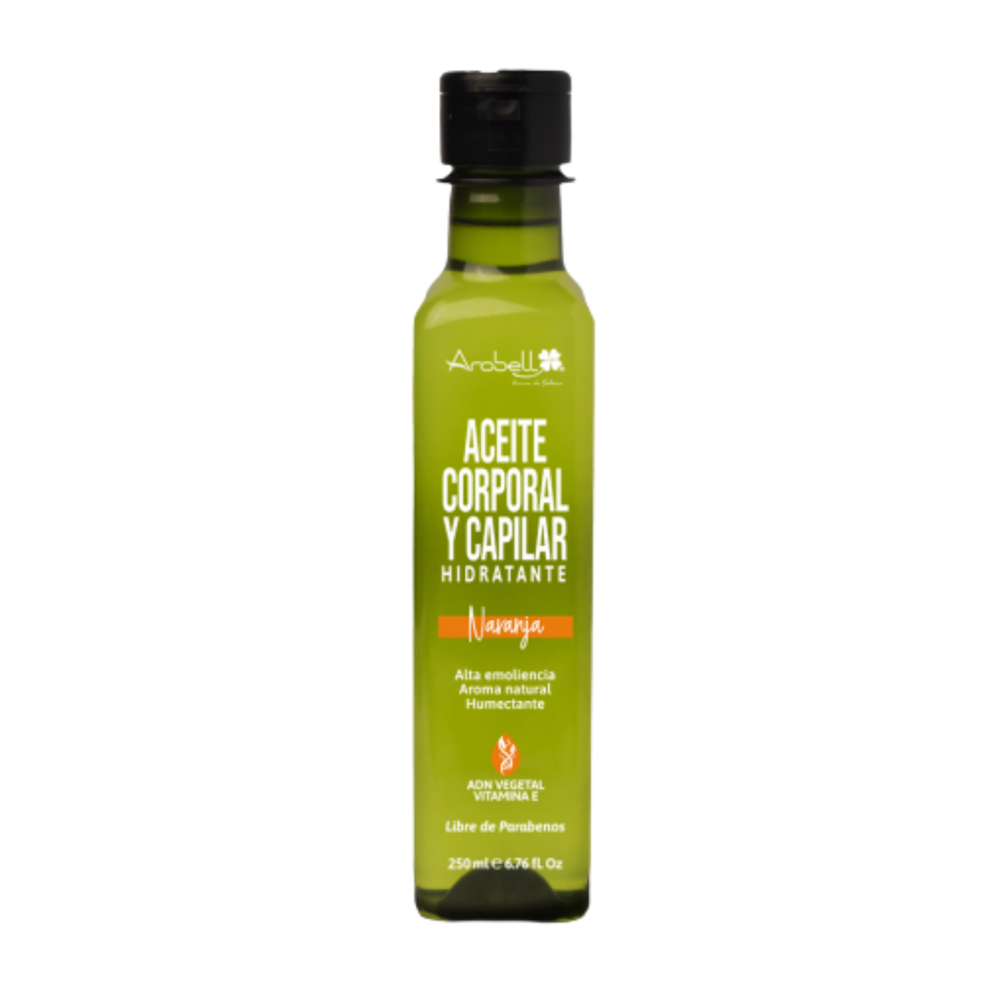 Aceite Corporal Multifuncional Arobell Masajes y Cuidado Capilar 250 ml