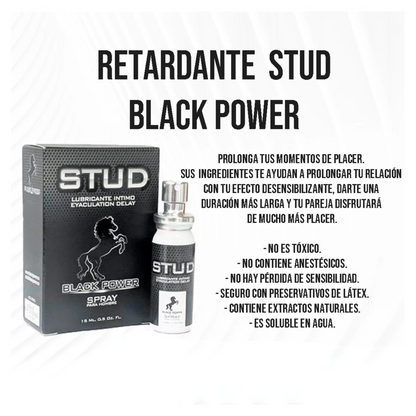 Retardante Stud Black Power Spray 15 ml