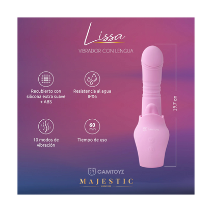 Vibrador Lissa Camtoyz