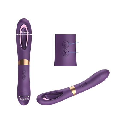 Vibrador de Movimiento Lisa Flicker