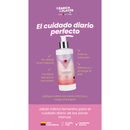 Jabón Íntimo Femenino Sen Íntimo 250 ml