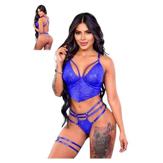 Conjunto Azul Cobalto