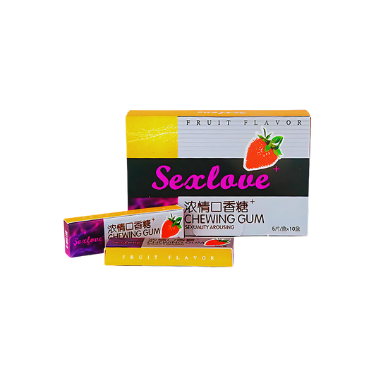 Chicle Estimulante Femenio Fresa