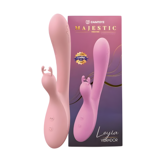 Vibrador de Doble Estimulación Leyla