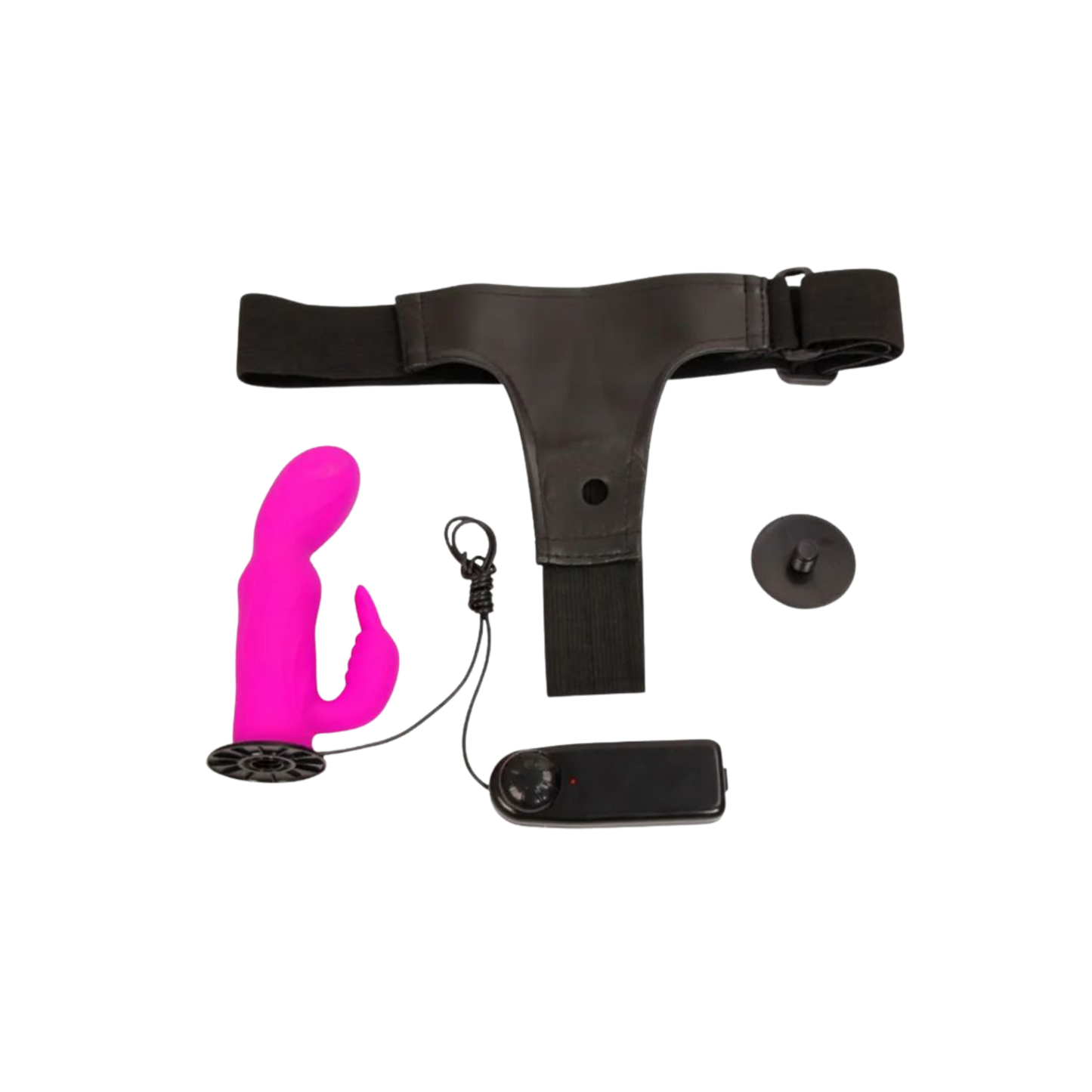 Arnés Femenino con Dildo Rabbit y Vibración Ultra Clitorial