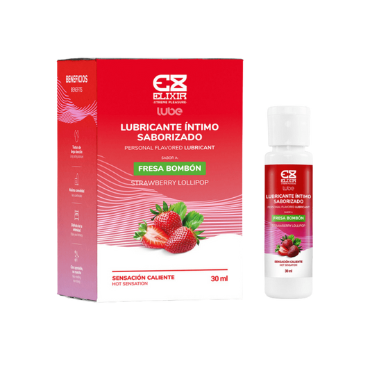 Lubricante Íntimo Elixir Fresa Bombón 30 ml