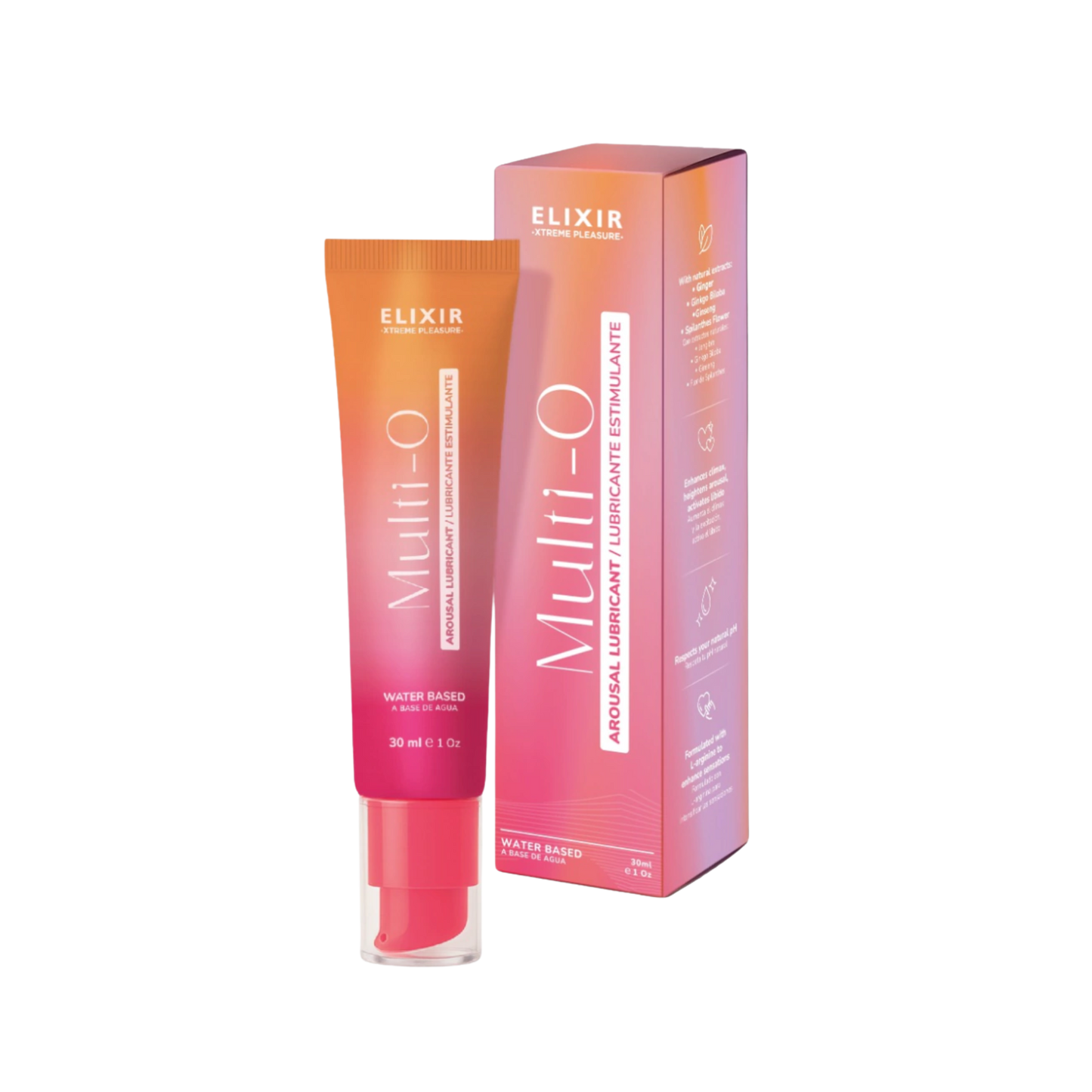 Lubricante Íntimo Multi O Elixir 30 ml