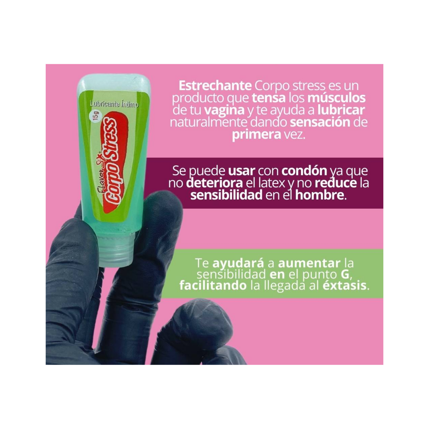 Estrechante Íntimo Gel Corpo Stress