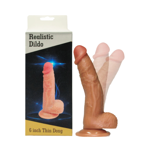 Dildo Vertebrado Realista con Testículos