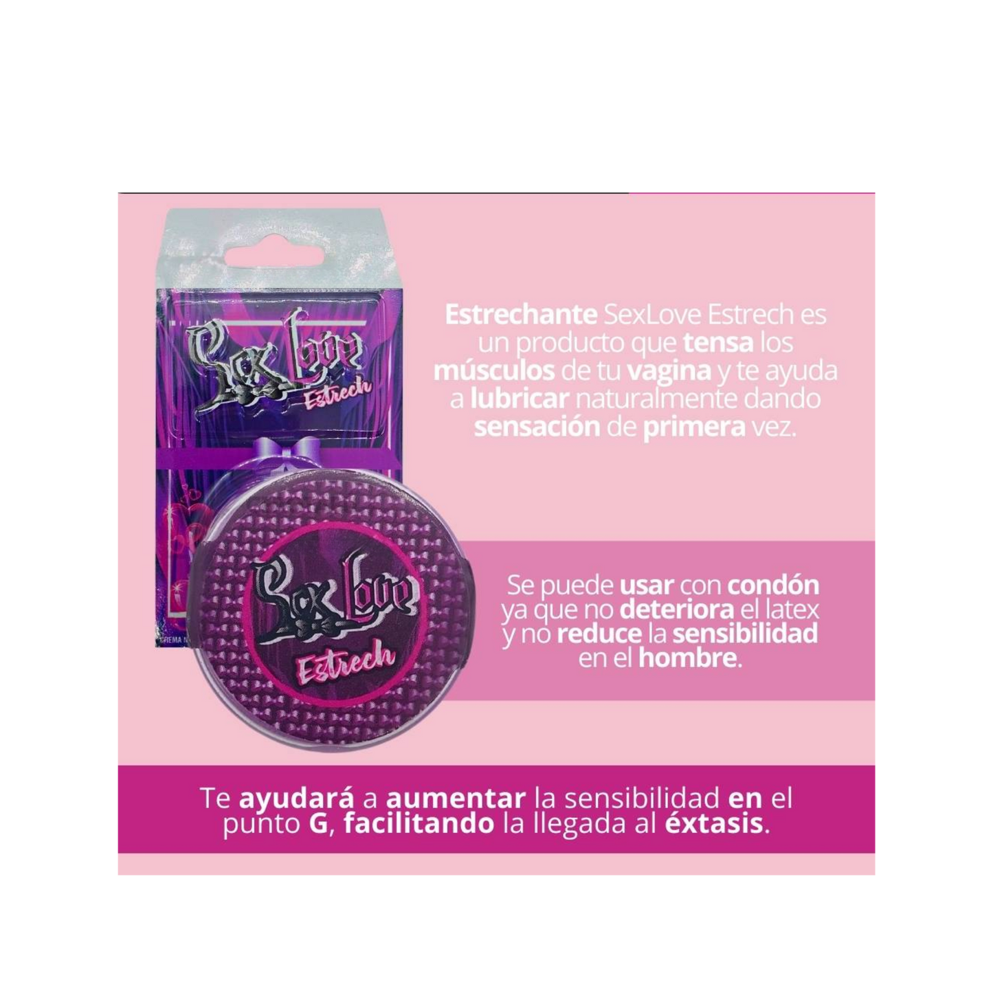 Crema Estrechante Íntima Sex Love 5g