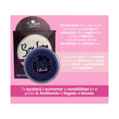 Crema Estrechante Íntima Sex Love 15g