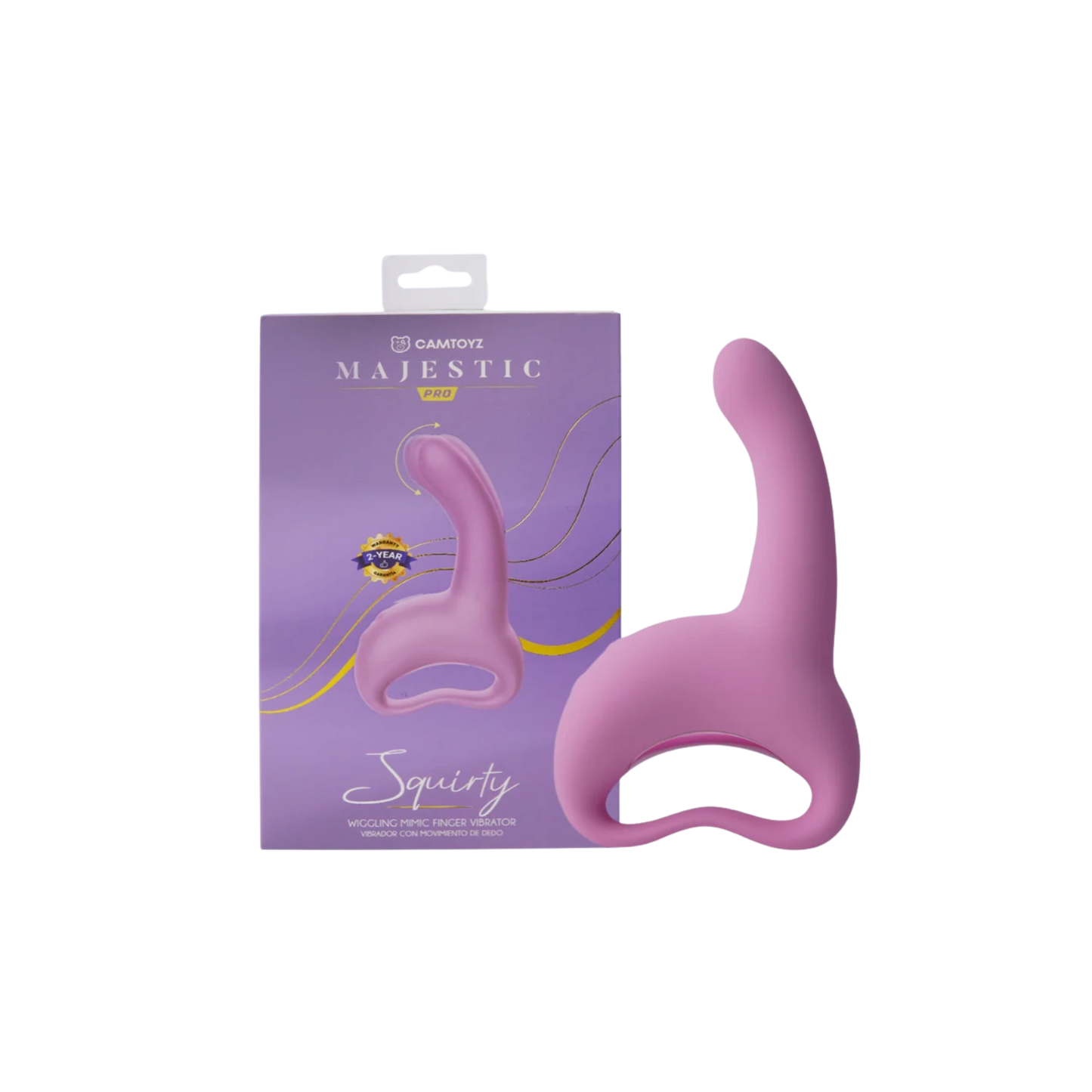 Squirty Vibrador y Estimulador Inalámbrico Camtoyz