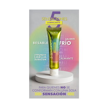 Lubricante Íntimo 5 Sensations – 15 ml