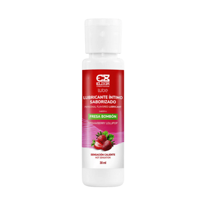 Lubricante Íntimo Elixir Fresa Bombón 30 ml
