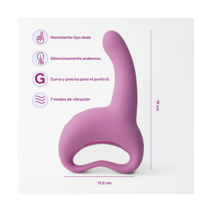 Squirty Vibrador y Estimulador Inalámbrico Camtoyz