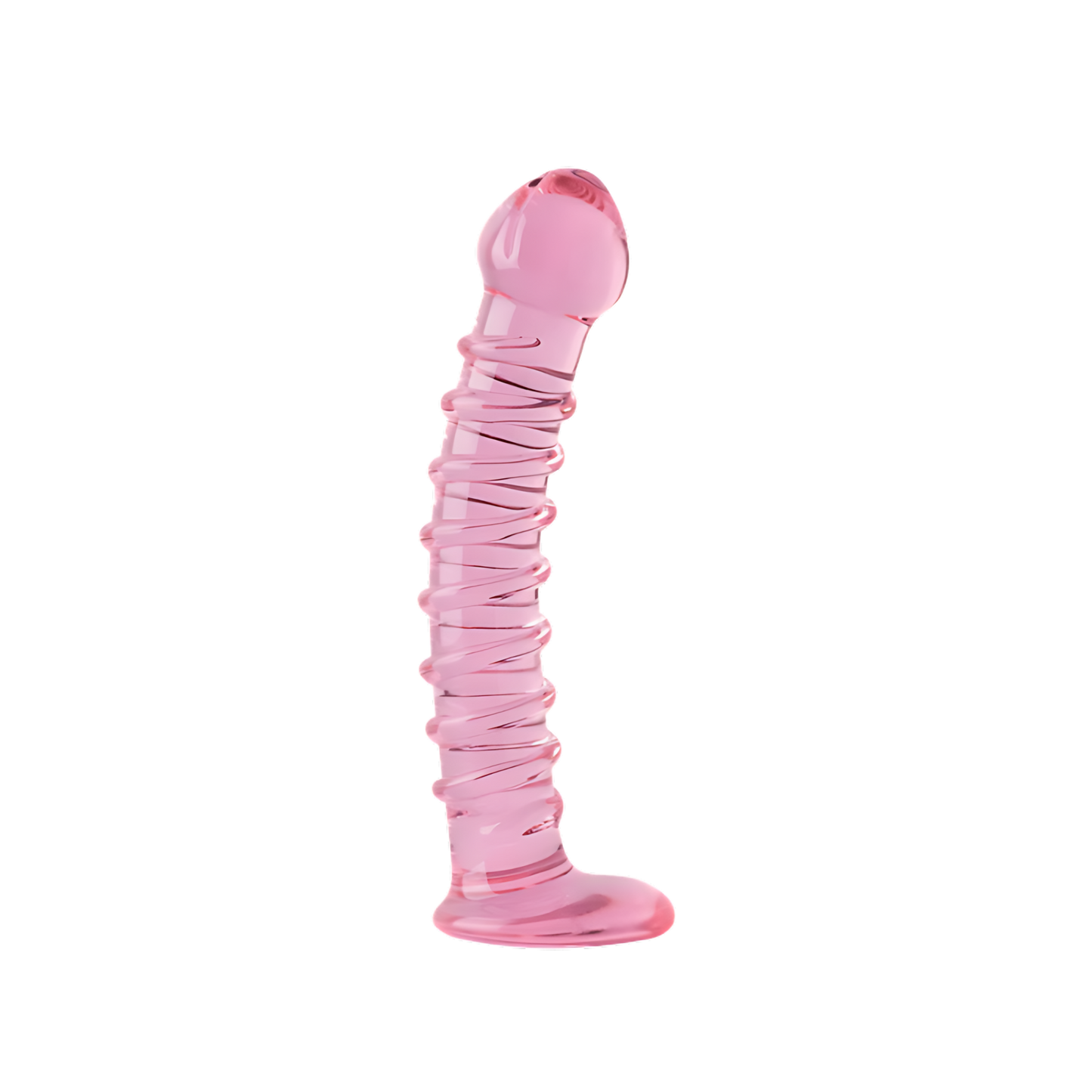 Dildo de Vidrio Palo de Rosa