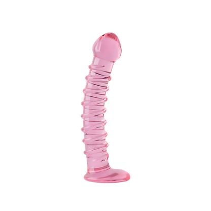 Dildo de Vidrio Palo de Rosa