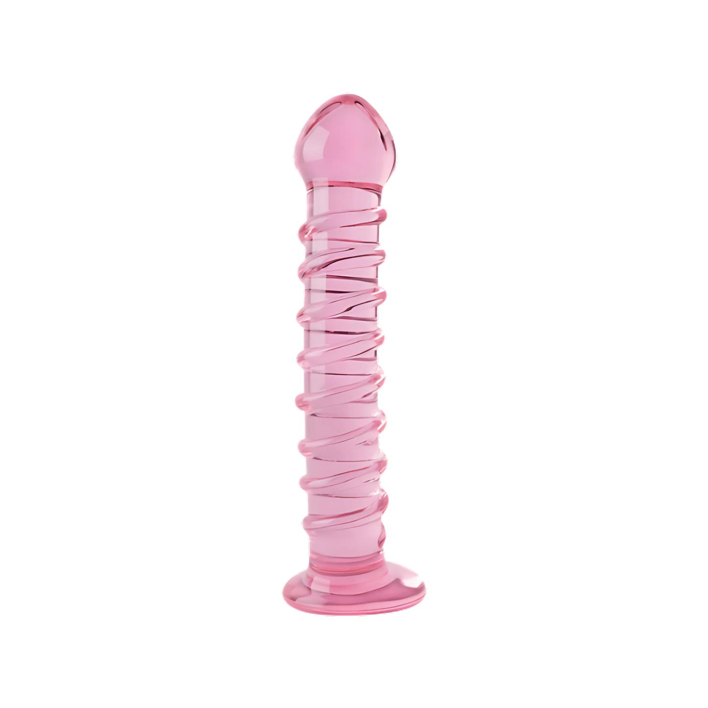 Dildo de Vidrio Palo de Rosa