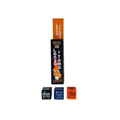 Dados Lanza y Toma Picante