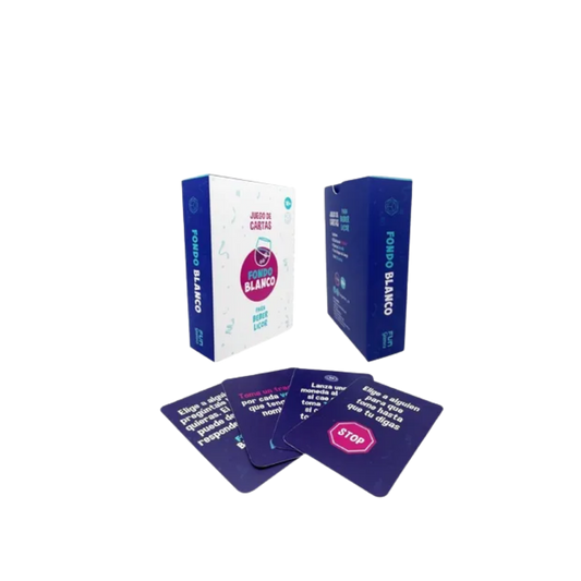 Juego de Cartas Fondo Blanco