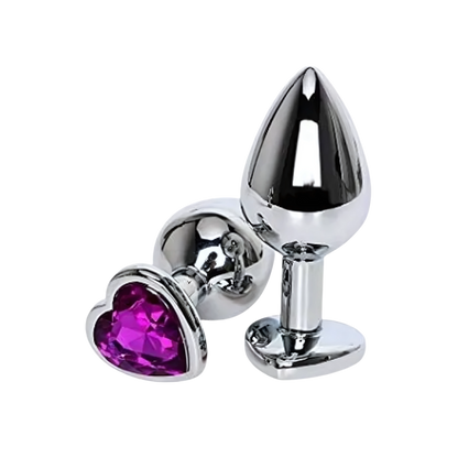 Plug Anal con Joya Metálico