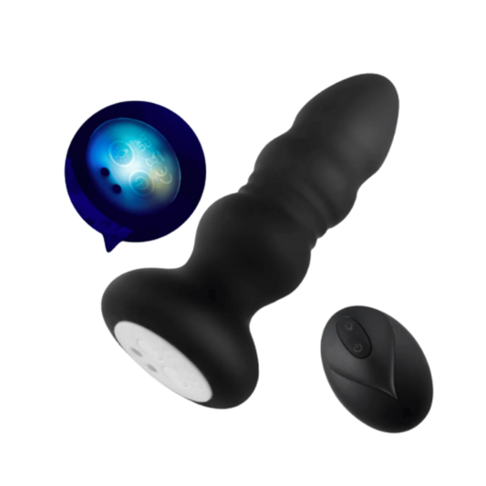 Plug Anal Thrusting con Luz LED
