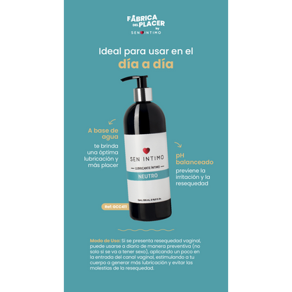 Lubricante Neutro Sen Íntimo