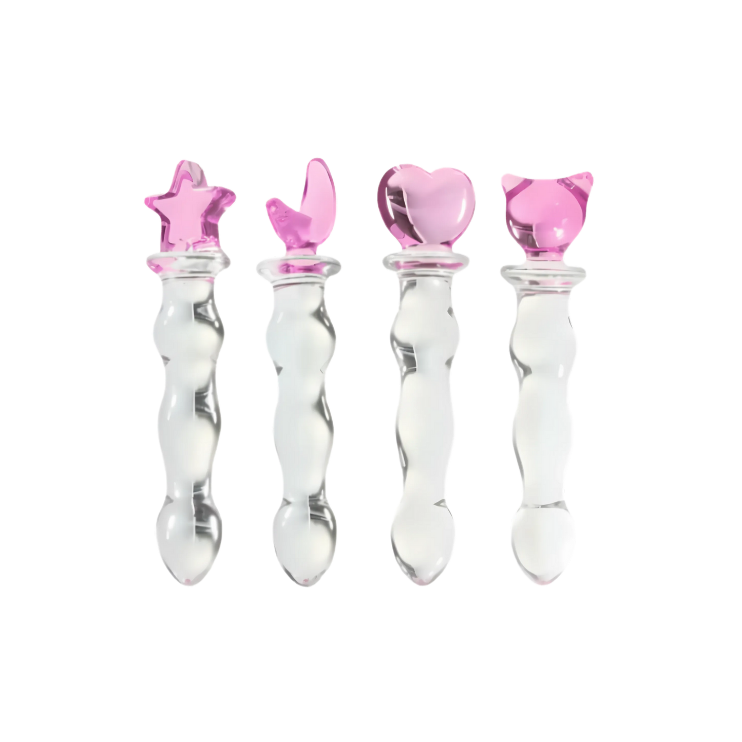 Consolador en Vidrio con Figuras