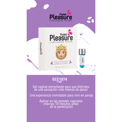 Gel Estrechante Íntimo Virgin Pleasure  4 ml